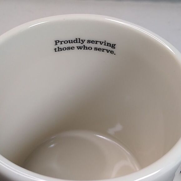 Starbucks Ceramic Military 2017 Mug 14 oz Made in USA Country Cottagecore - Picture 2 of 7